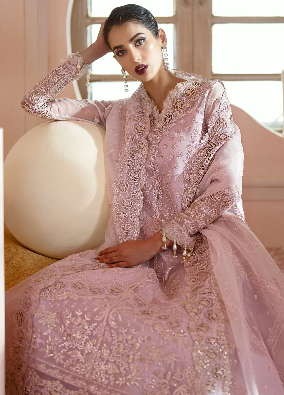 Luminara By Ayzel Afrozeh Embroidered Organza 3 Piece Unstitched Suit AF24LA AWF-06 CORA Luminara By Ayzel Afrozeh Embroidered Organza 3 Piece Unstitched Suit AF24LA AWF-06 CORA