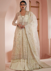 Luminara By Ayzel Afrozeh Embroidered Organza 3 Piece Unstitched Suit AF24LA AWF-08 SORA