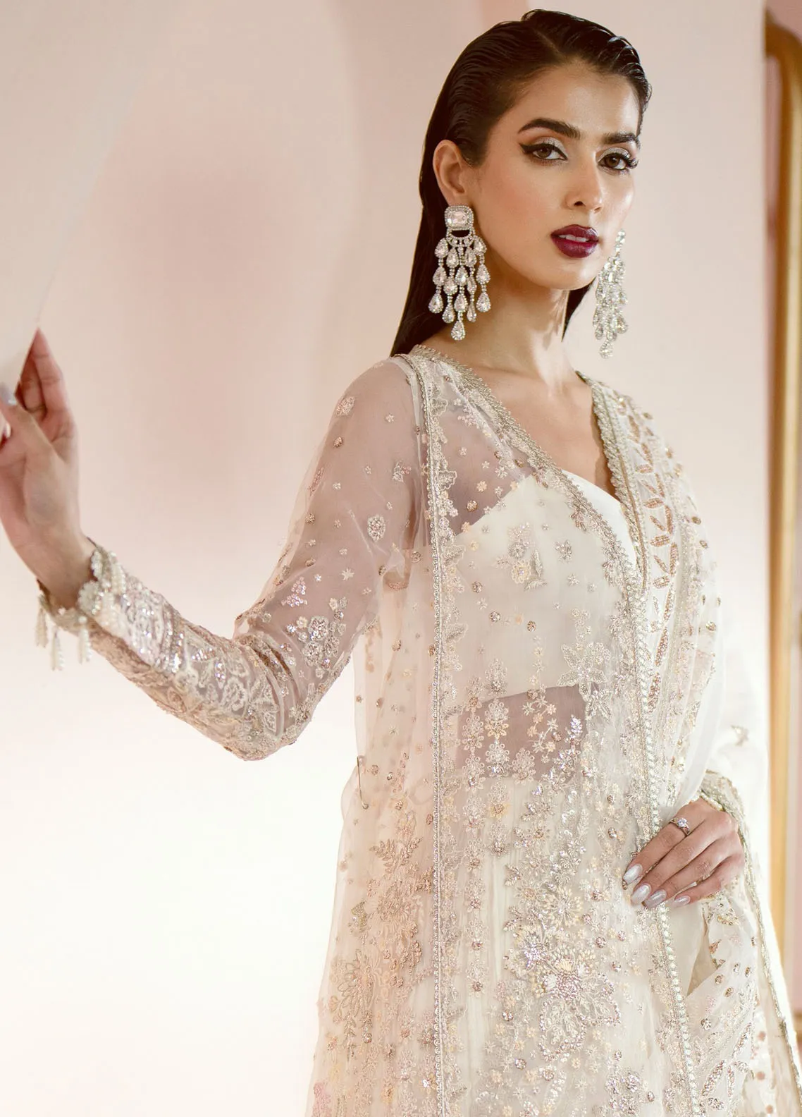 Luminara By Ayzel Afrozeh Embroidered Organza 3 Piece Unstitched Suit AF24LA AWF-08 SORA Luminara By Ayzel Afrozeh Embroidered Organza 3 Piece Unstitched Suit AF24LA AWF-08 SORA