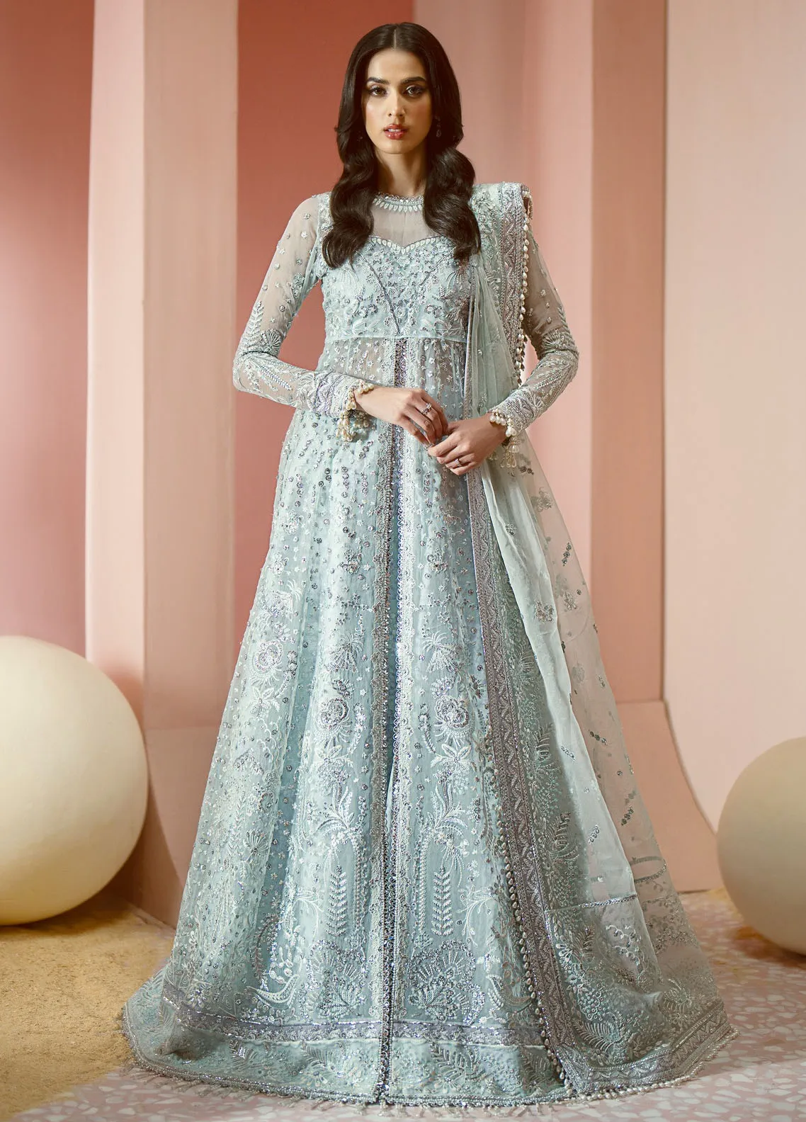 Luminara By Ayzel Afrozeh Embroidered Organza 3 Piece Unstitched Suit AF24LA AWF-09 TALIA Luminara By Ayzel Afrozeh Embroidered Organza 3 Piece Unstitched Suit AF24LA AWF-09 TALIA