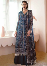 Luminara By Ayzel Afrozeh Embroidered Organza 3 Piece Unstitched Suit AF24LA AWF-10 MELA