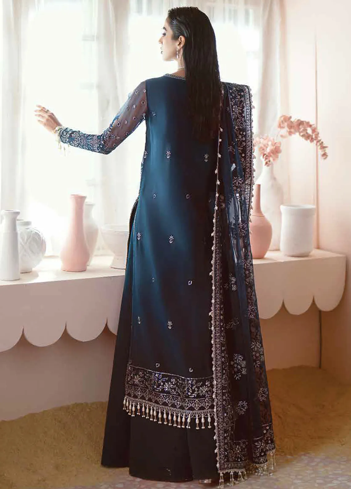 Luminara By Ayzel Afrozeh Embroidered Organza 3 Piece Unstitched Suit AF24LA AWF-10 MELA Luminara By Ayzel Afrozeh Embroidered Organza 3 Piece Unstitched Suit AF24LA AWF-10 MELA