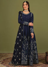 Luxe By Alizeh Fashion Embroidered Raw Silk 3 Piece Unstitched Suit AF26LRSV2 D-ABAAN