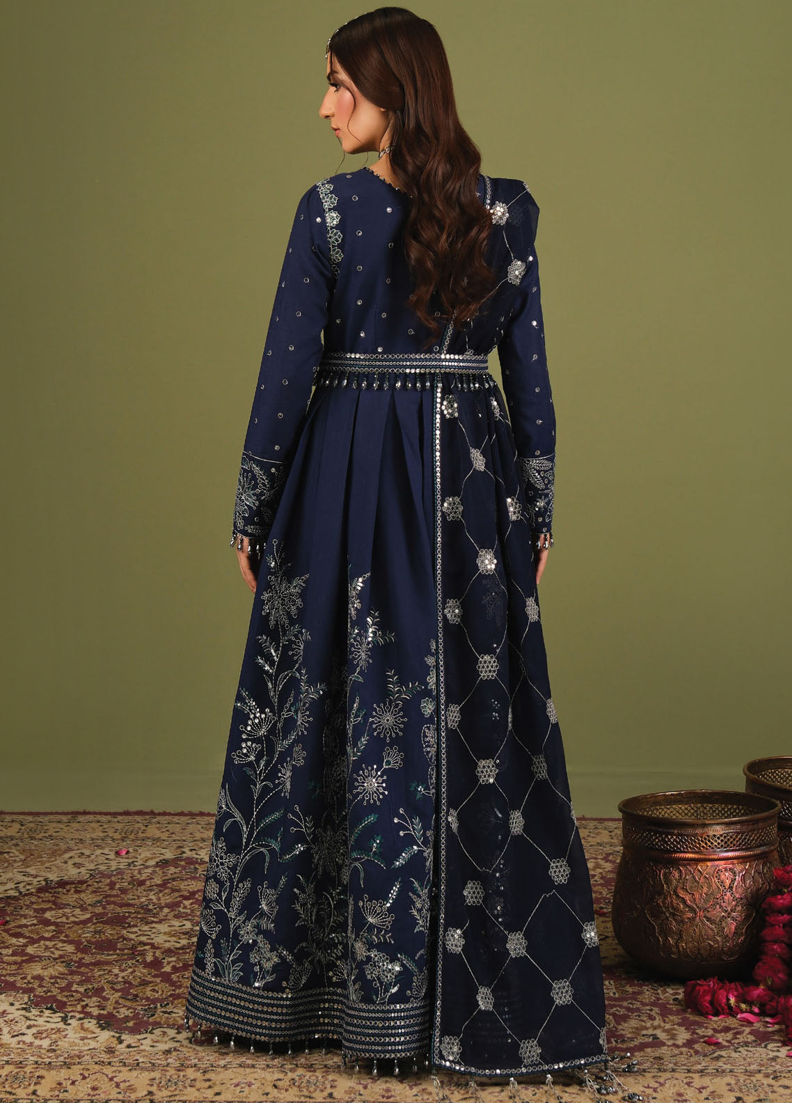 Luxe By Alizeh Fashion Embroidered Raw Silk 3 Piece Unstitched Suit AF26LRSV2 D-ABAAN Luxe By Alizeh Fashion Embroidered Raw Silk 3 Piece Unstitched Suit AF26LRSV2 D-ABAAN