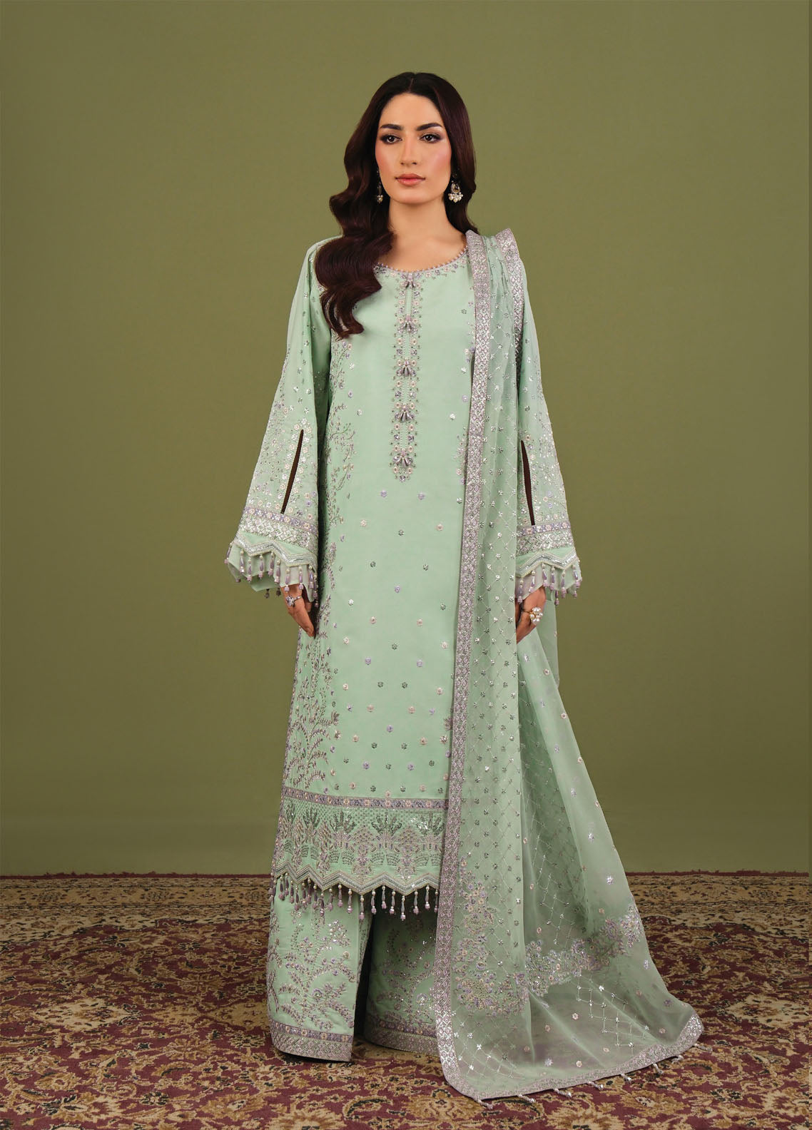 Luxe By Alizeh Fashion Embroidered Raw Silk 3 Piece Unstitched Suit AF26LRSV2 D-PEARLY Luxe By Alizeh Fashion Embroidered Raw Silk 3 Piece Unstitched Suit AF26LRSV2 D-PEARLY