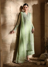 Luxè By Azure Embroidered Chiffon 3 Piece Unstitched Suit AZU25L D-ELARA