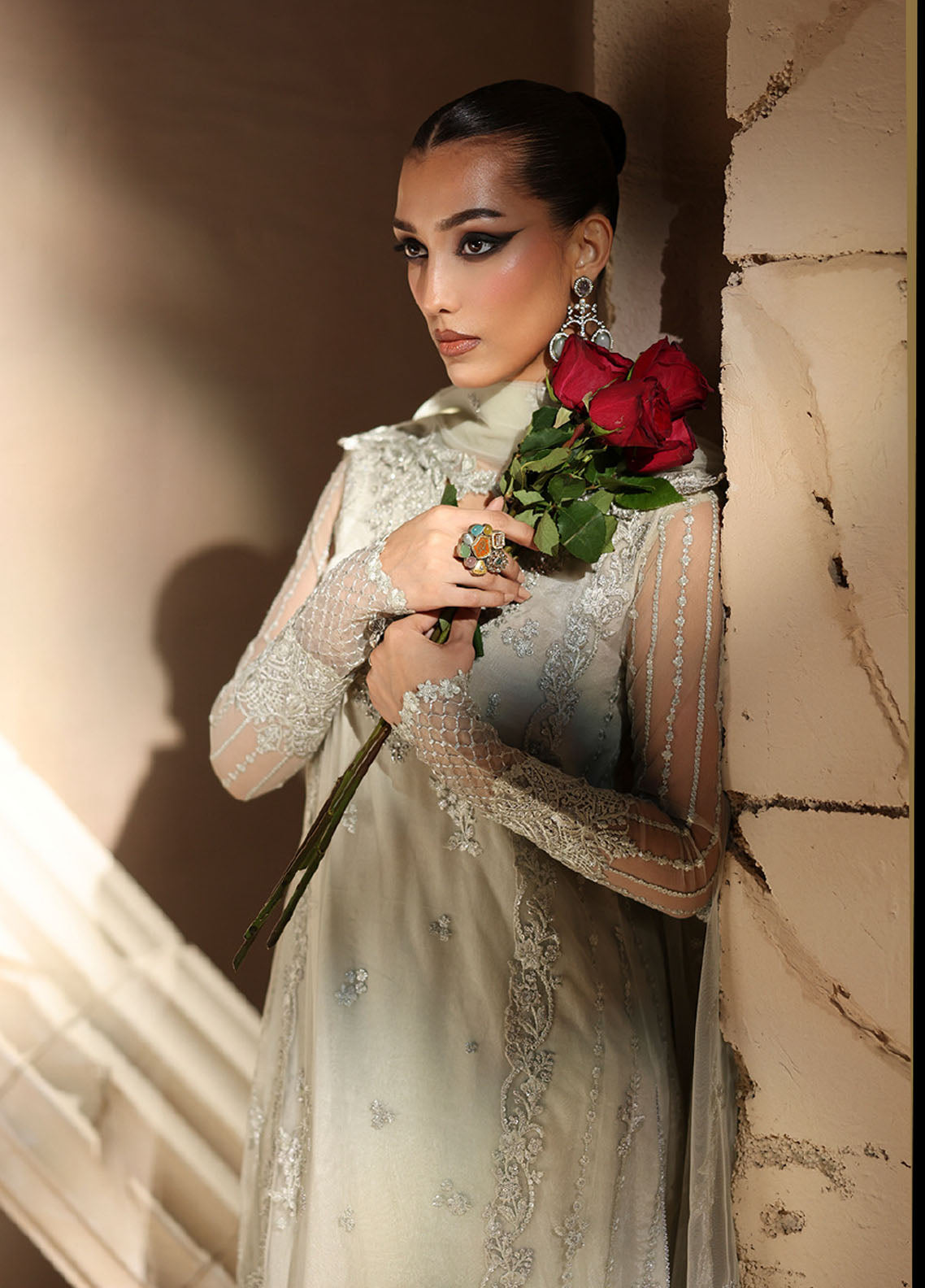 Luxè By Azure Embroidered Net 3 Piece Unstitched Suit AZU25L D-ELYSIAN Luxè By Azure Embroidered Net 3 Piece Unstitched Suit AZU25L D-ELYSIAN