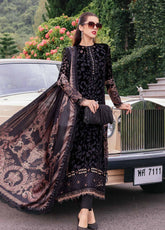 Luxe By Maria B Embroidered Palachi 3 Piece Unstitched Suit MB25LW WL-1301