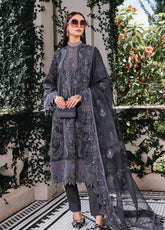 Luxe By Maria B Embroidered Velvet 3 Piece Unstitched Suit MB25LW WL-1305
