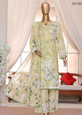 Luxe Prints By HZ Textile Printed Lawn 3 Piece Unstitched Suit HZ25LP LP-545