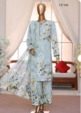 Luxe Prints By HZ Textile Printed Lawn 3 Piece Unstitched Suit HZ25LP LP-546