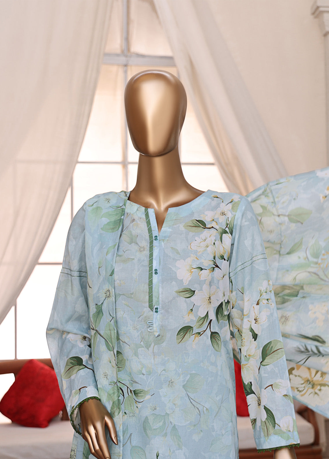 Luxe Prints By HZ Textile Printed Lawn 3 Piece Unstitched Suit HZ25LP LP-546 Luxe Prints By HZ Textile Printed Lawn 3 Piece Unstitched Suit HZ25LP LP-546