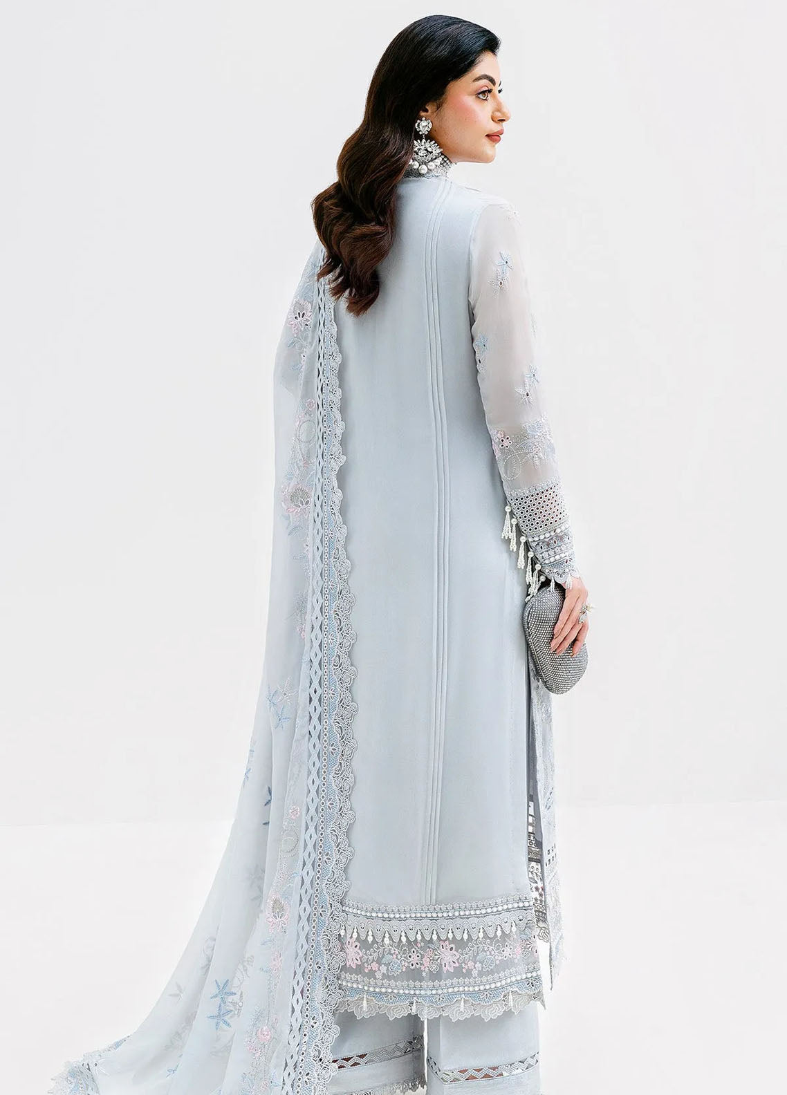 Luxe Serene By Imrozia Embroidered Georgette 3 Piece Unstitched Suit IM25LS D-S-1091 STONE Luxe Serene By Imrozia Embroidered Georgette 3 Piece Unstitched Suit IM25LS D-S-1091 STONE