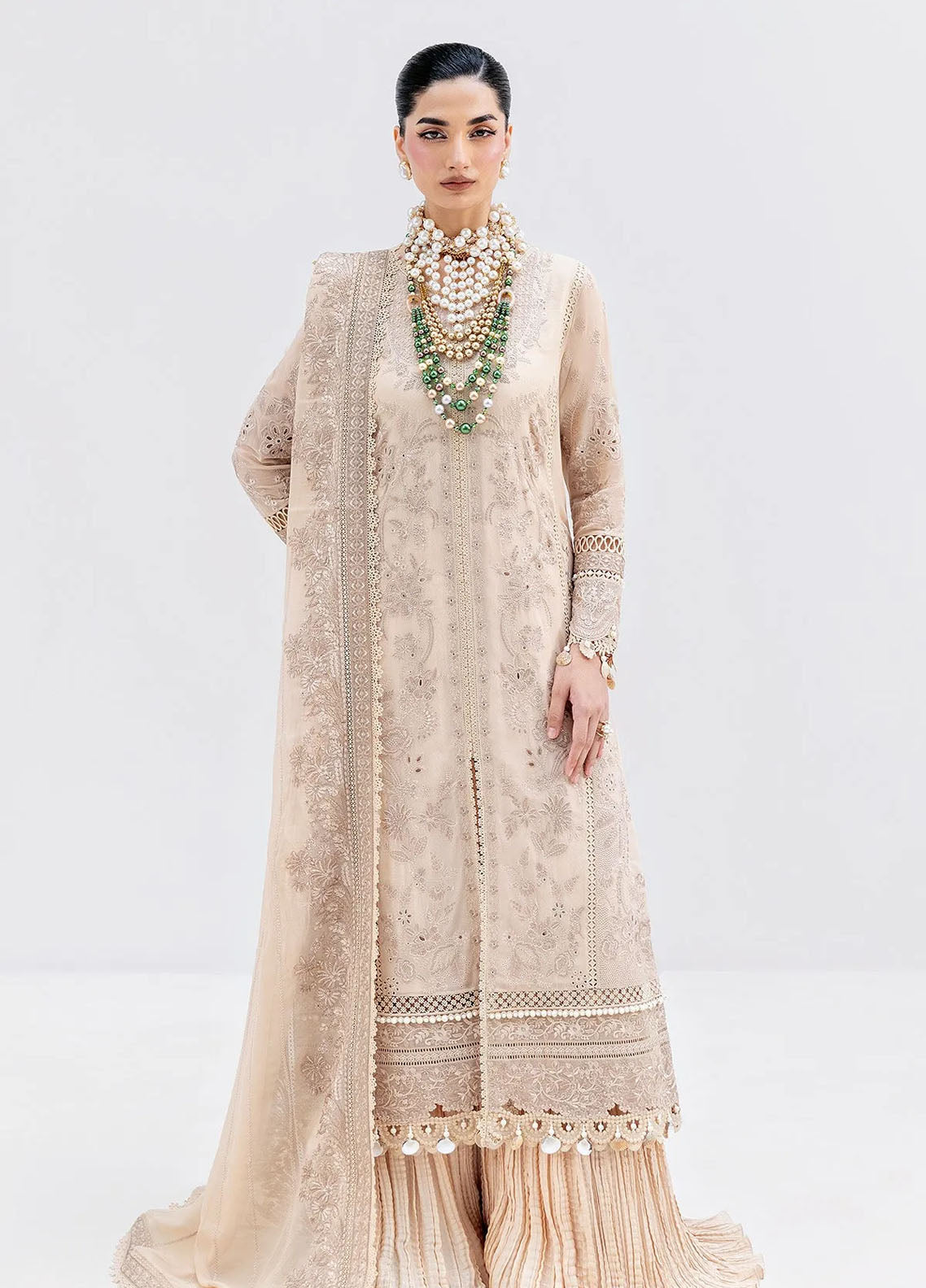 Luxe Serene By Imrozia Embroidered Georgette 3 Piece Unstitched Suit IM25LS D-S-1094 SAND Luxe Serene By Imrozia Embroidered Georgette 3 Piece Unstitched Suit IM25LS D-S-1094 SAND
