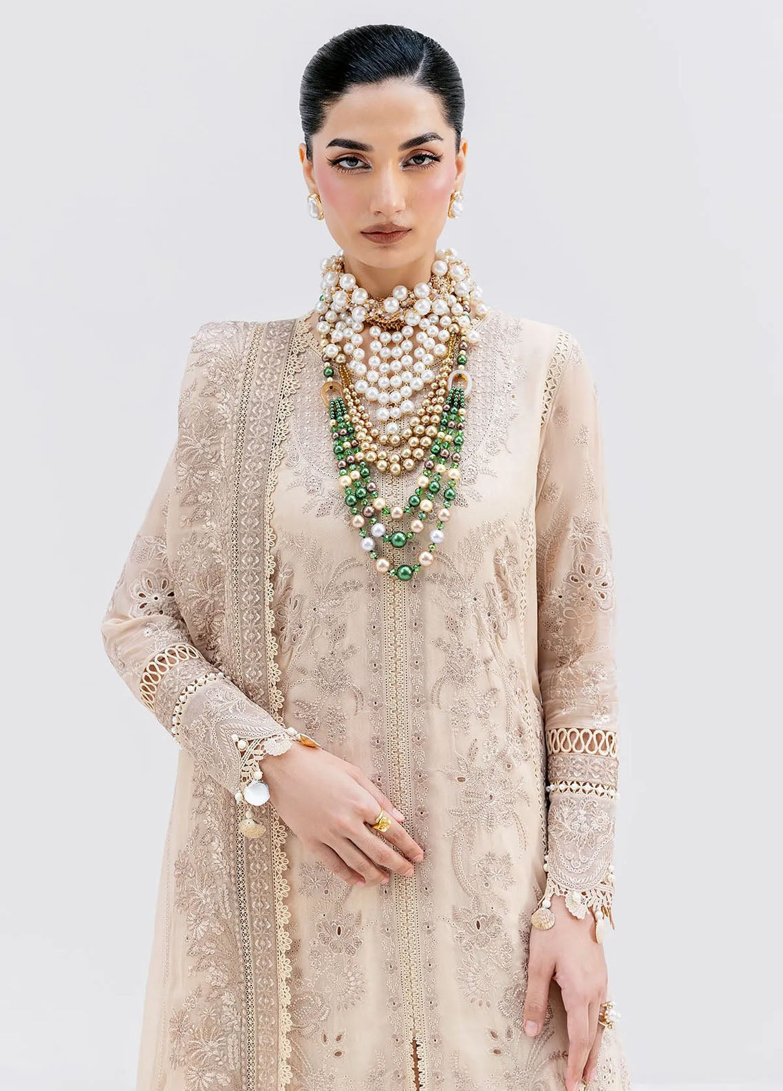 Luxe Serene By Imrozia Embroidered Georgette 3 Piece Unstitched Suit IM25LS D-S-1094 SAND Luxe Serene By Imrozia Embroidered Georgette 3 Piece Unstitched Suit IM25LS D-S-1094 SAND