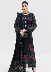 Luxe Serene By Imrozia Embroidered Georgette 3 Piece Unstitched Suit IM25LS D-S-1095 ONYX