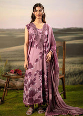 M Basic Fall Comes Home By Maria B Printed Lawn 3 Piece Unstitched Suit MB25FCH D-PFUS-1A