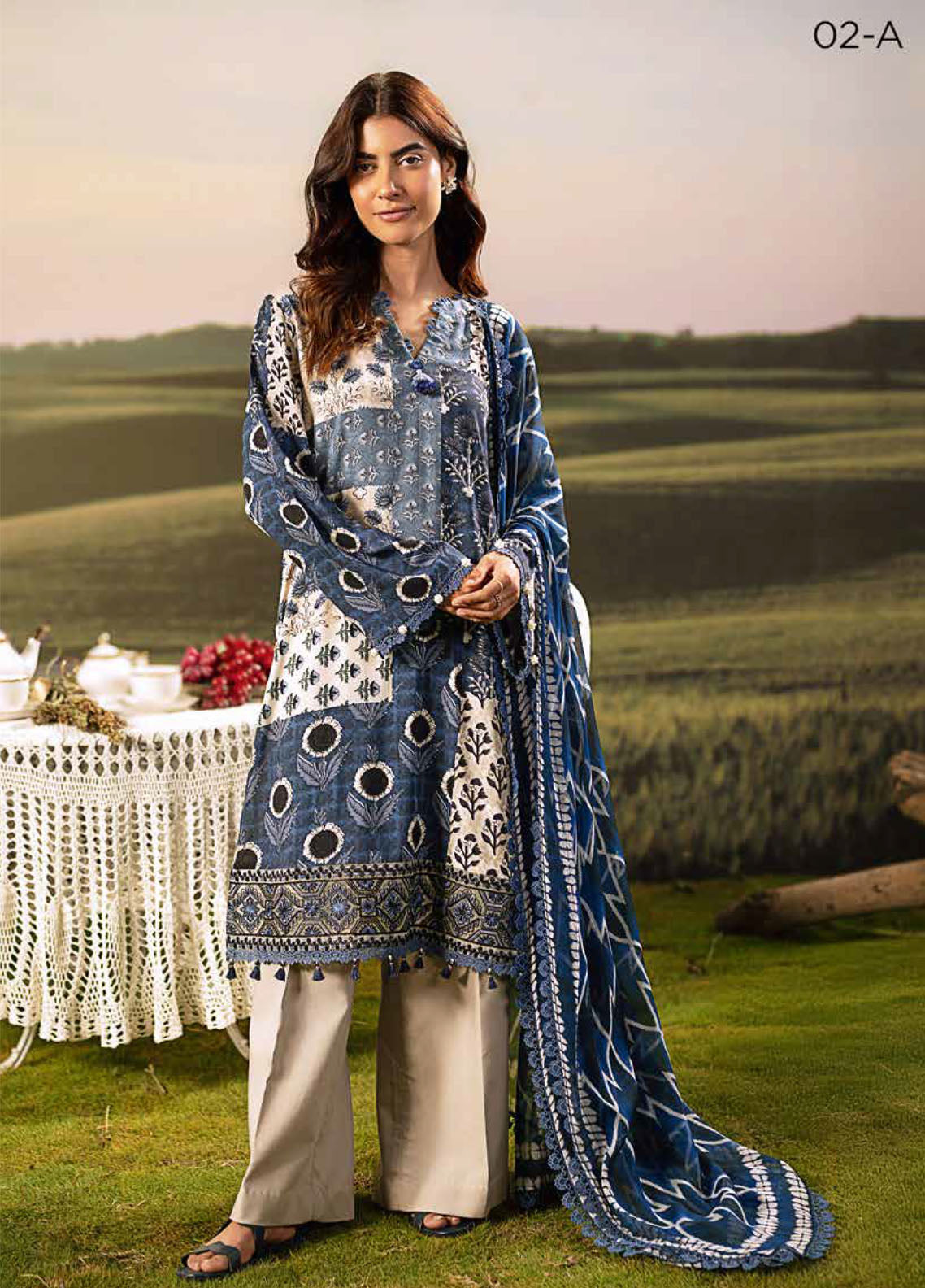 M Basic Fall Comes Home By Maria B Printed Lawn 3 Piece Unstitched Suit MB25FCH D-PFUS-2A M Basic Fall Comes Home By Maria B Printed Lawn 3 Piece Unstitched Suit MB25FCH D-PFUS-2A