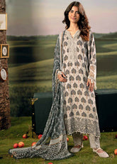 M Basic Fall Comes Home By Maria B Printed Lawn 3 Piece Unstitched Suit MB25FCH D-PFUS-3A
