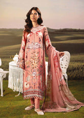 M Basic Fall Comes Home By Maria B Printed Lawn 3 Piece Unstitched Suit MB25FCH D-PFUS-4B