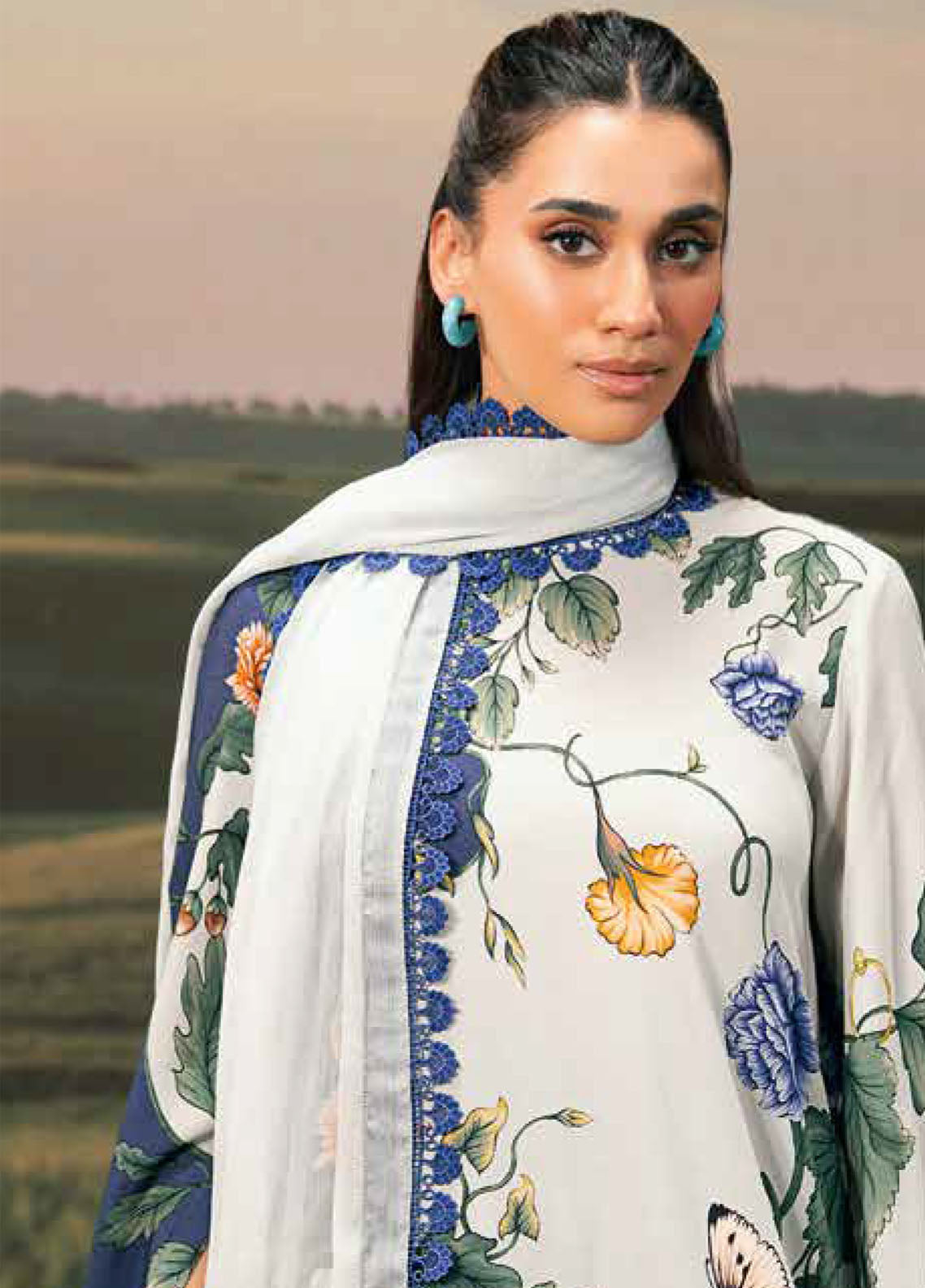 M Basic Fall Comes Home By Maria B Printed Lawn 3 Piece Unstitched Suit MB25FCH D-PFUS-7B M Basic Fall Comes Home By Maria B Printed Lawn 3 Piece Unstitched Suit MB25FCH D-PFUS-7B