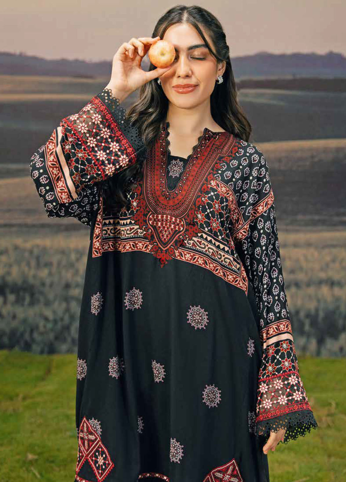 M Basic Fall Comes Home By Maria B Printed Lawn 3 Piece Unstitched Suit MB25FCH D-PFUS-9A M Basic Fall Comes Home By Maria B Printed Lawn 3 Piece Unstitched Suit MB25FCH D-PFUS-9A