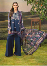 M Basic Fall Comes Home By Maria B Printed Lawn 3 Piece Unstitched Suit MB25FCH D-PFUS-9B