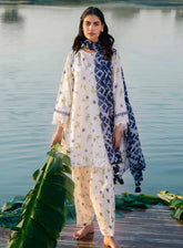 M Basics By Maria B Embroidered Lawn 3 Piece Unstitched Suit MB24M2 1A