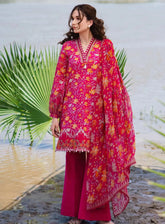 M Basics By Maria B Embroidered Lawn 3 Piece Unstitched Suit MB24M2 9A