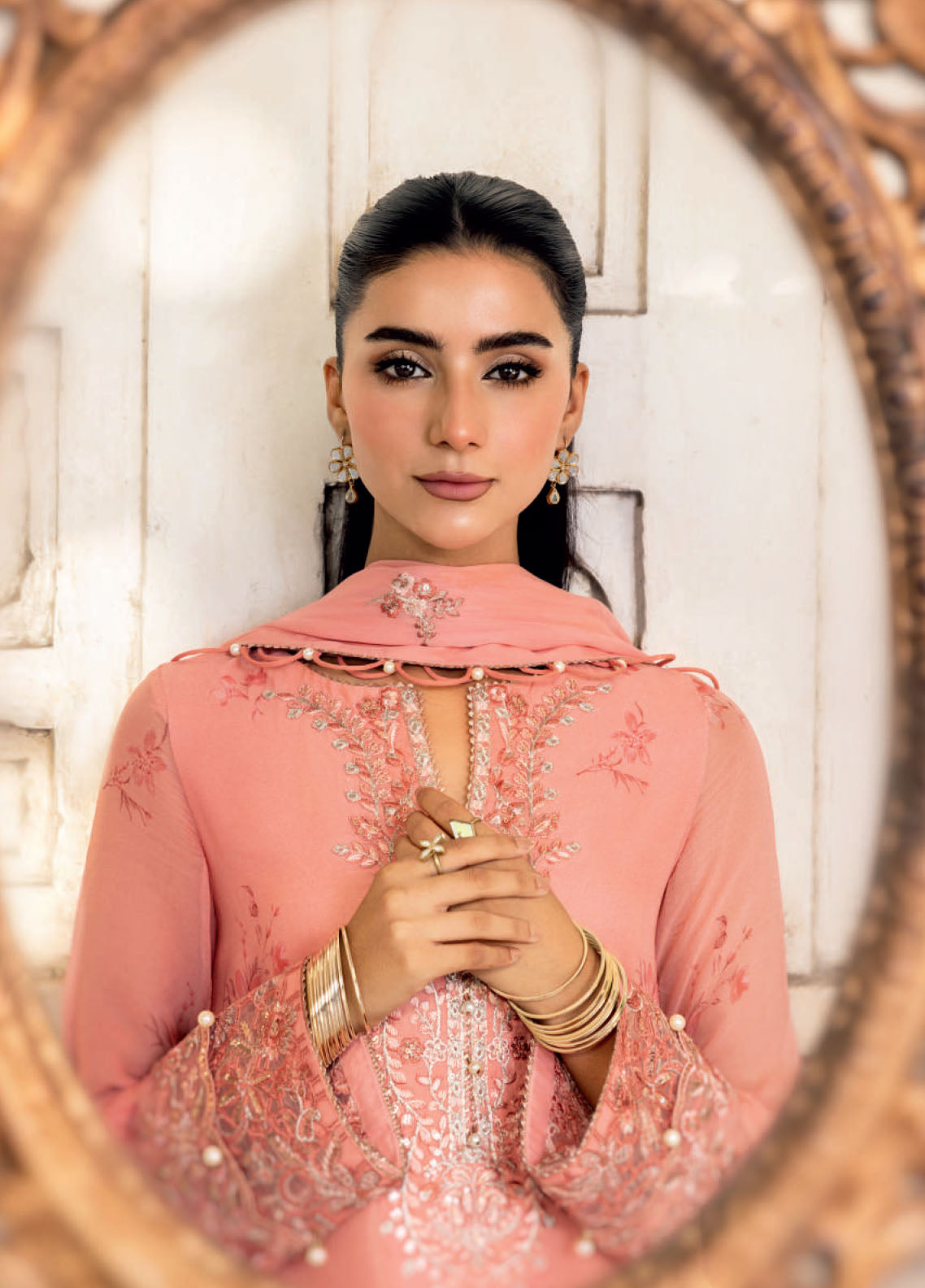 M Basics By Maria B Festive Embroidered Chiffon 4 Piece Unstitched Suit MB25MBSF D-FUS-807 M Basics By Maria B Festive Embroidered Chiffon 4 Piece Unstitched Suit MB25MBSF D-FUS-807