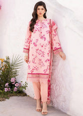 M Basics By Maria B Printed Lawn 3 Piece Unstitched Suit MB25MBL D-09 A