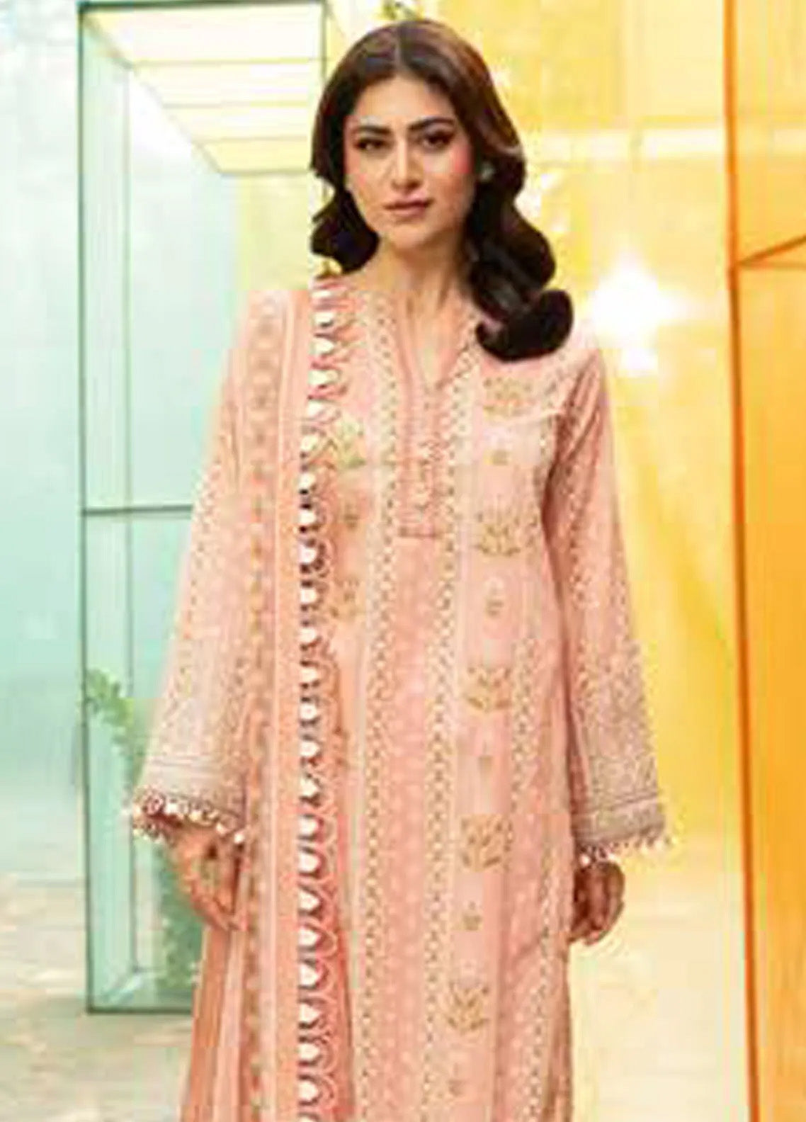 M Basics By Maria B Printed Lawn 3 Piece Unstitched Suit MB25MBL D-11 B M Basics By Maria B Printed Lawn 3 Piece Unstitched Suit MB25MBL D-11 B