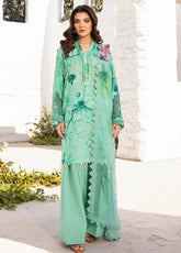 M Basics By Maria B Printed Lawn 3 Piece Unstitched Suit MB25MBL D-13 A