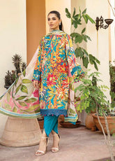 M Basics Eid Edit-II By Maria B Embroidered Lawn 3 Piece Unstitched Suit MB25EE-II D-3A