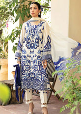 M Basics Eid Edit-II By Maria B Embroidered Lawn 3 Piece Unstitched Suit MB25EE-II D-4A