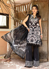 M Basics Eid Edit-II By Maria B Embroidered Lawn 3 Piece Unstitched Suit MB25EE-II D-4B