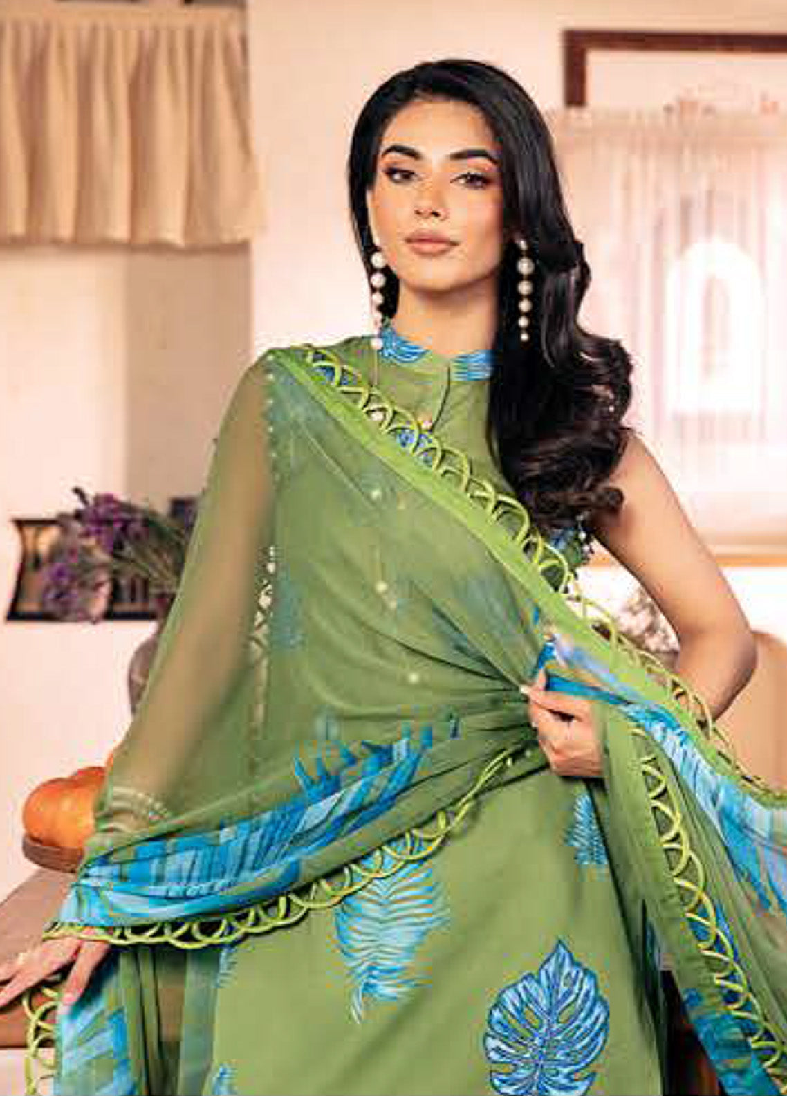 M Basics Eid Edit-II By Maria B Embroidered Lawn 3 Piece Unstitched Suit MB25EE-II D-6A M Basics Eid Edit-II By Maria B Embroidered Lawn 3 Piece Unstitched Suit MB25EE-II D-6A