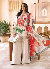 M Basics Eid Edit-II By Maria B Embroidered Lawn 3 Piece Unstitched Suit MB25EE-II D-7B