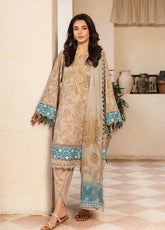 M Basics Eid Edit-II By Maria B Embroidered Lawn 3 Piece Unstitched Suit MB25EE-II D-9B