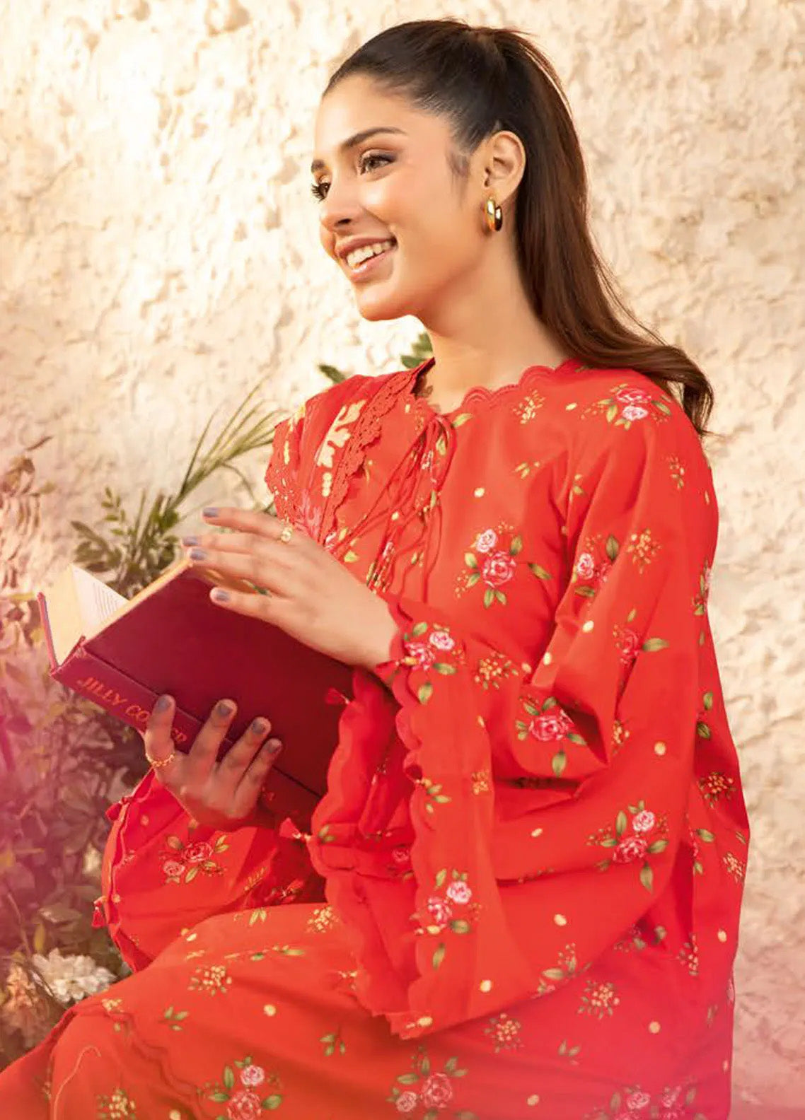 M Basics Elaheh By Maria B Printed Lawn 3 Piece Unstitched Suit MB25EMV1 D-01 M Basics Elaheh By Maria B Printed Lawn 3 Piece Unstitched Suit MB25EMV1 D-01