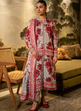 M Basics Mirage By Maria B Printed Khaddar 3 Piece Unstitched Suit MB24MBM D-03A
