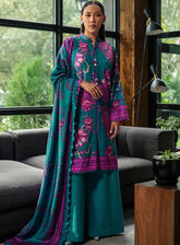 M Basics Mirage By Maria B Printed Khaddar 3 Piece Unstitched Suit MB24MBM D-03B