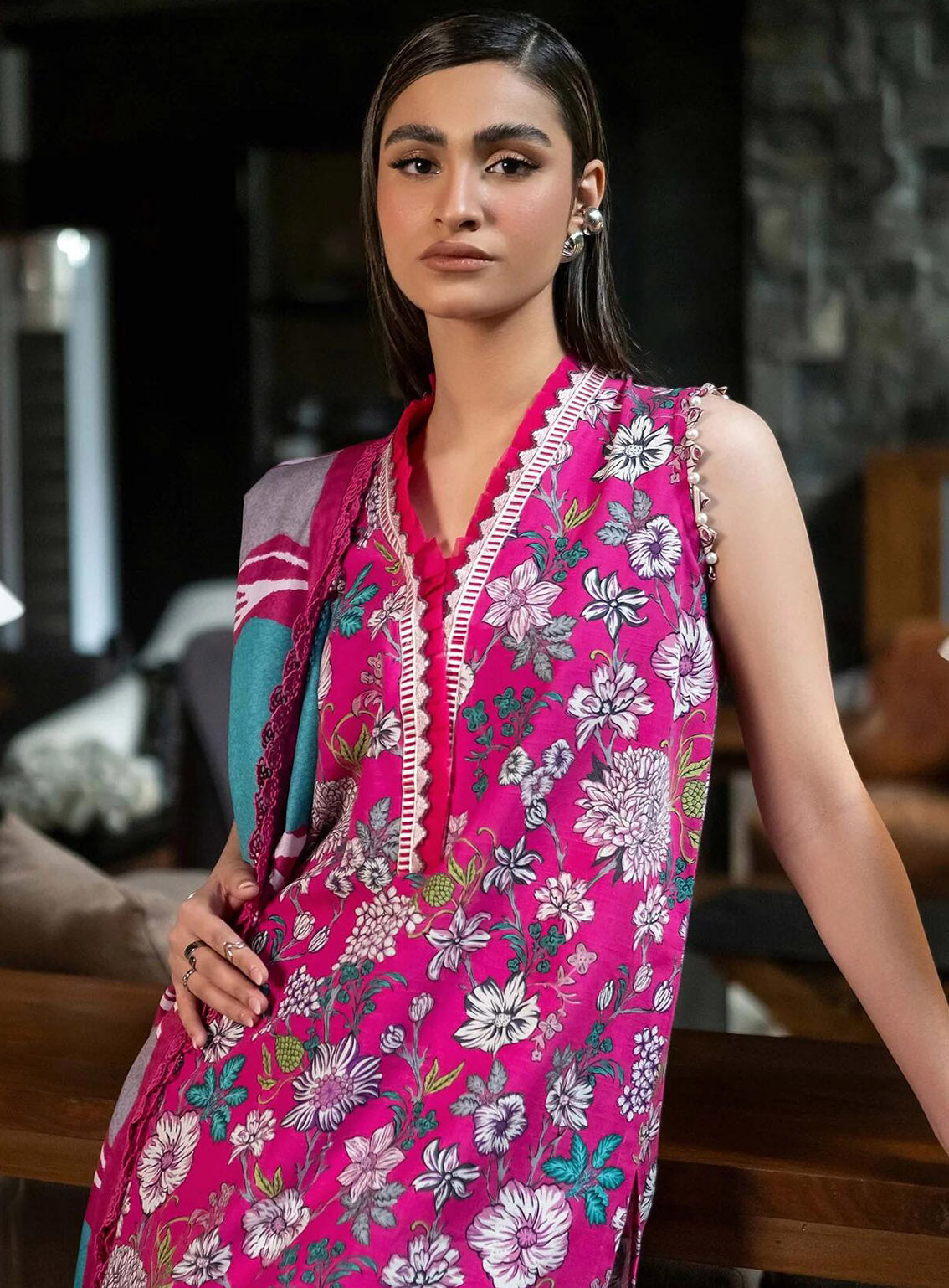 M Basics Mirage By Maria B Printed Khaddar 3 Piece Unstitched Suit MB24MBM D-04A M Basics Mirage By Maria B Printed Khaddar 3 Piece Unstitched Suit MB24MBM D-04A