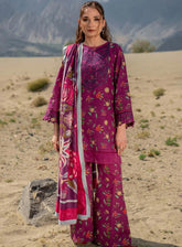 M Basics Mirage By Maria B Printed Khaddar 3 Piece Unstitched Suit MB24MBM D-05A