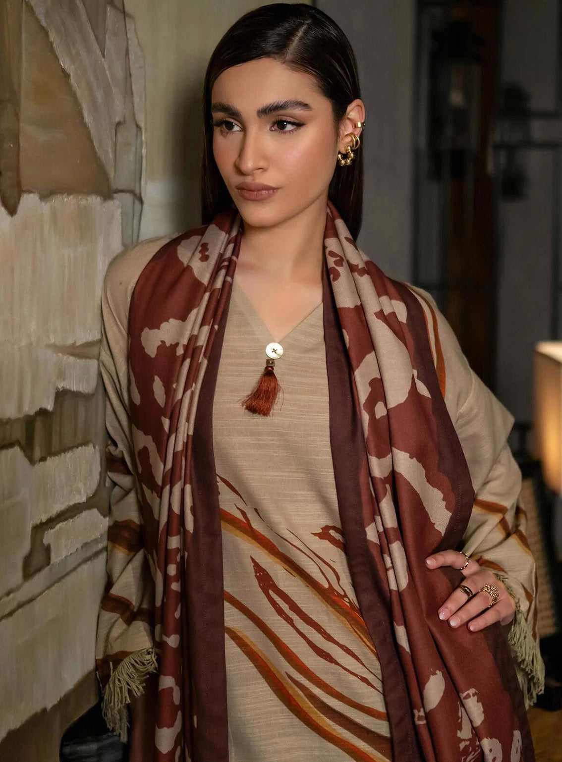 M Basics Mirage By Maria B Printed Khaddar 3 Piece Unstitched Suit MB24MBM D-10A M Basics Mirage By Maria B Printed Khaddar 3 Piece Unstitched Suit MB24MBM D-10A