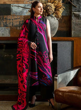 M Basics Mirage By Maria B Printed Khaddar 3 Piece Unstitched Suit MB24MBM D-10B