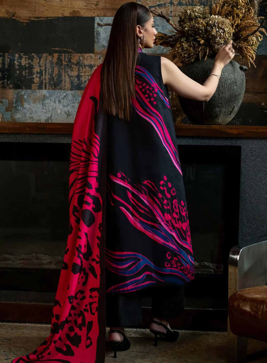 M Basics Mirage By Maria B Printed Khaddar 3 Piece Unstitched Suit MB24MBM D-10B M Basics Mirage By Maria B Printed Khaddar 3 Piece Unstitched Suit MB24MBM D-10B