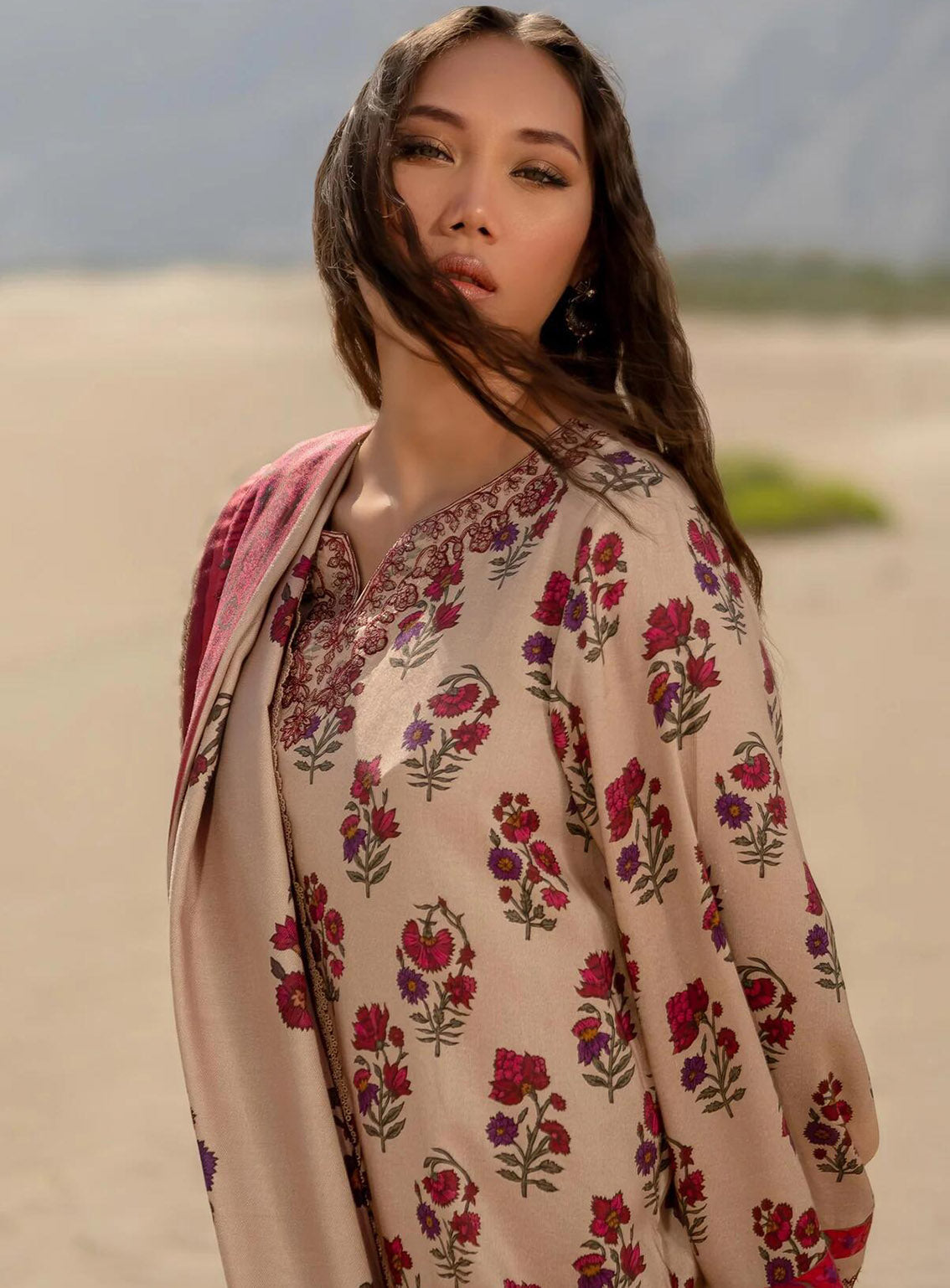 M Basics Mirage By Maria B Printed Linen 3 Piece Unstitched Suit MB24MBM D-02A M Basics Mirage By Maria B Printed Linen 3 Piece Unstitched Suit MB24MBM D-02A