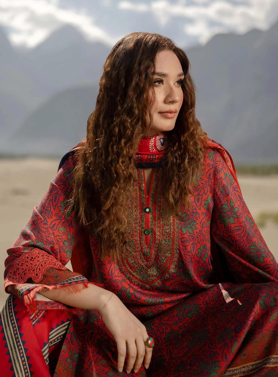 M Basics Mirage By Maria B Printed Marina 3 Piece Unstitched Suit MB24MBM D-11B M Basics Mirage By Maria B Printed Marina 3 Piece Unstitched Suit MB24MBM D-11B