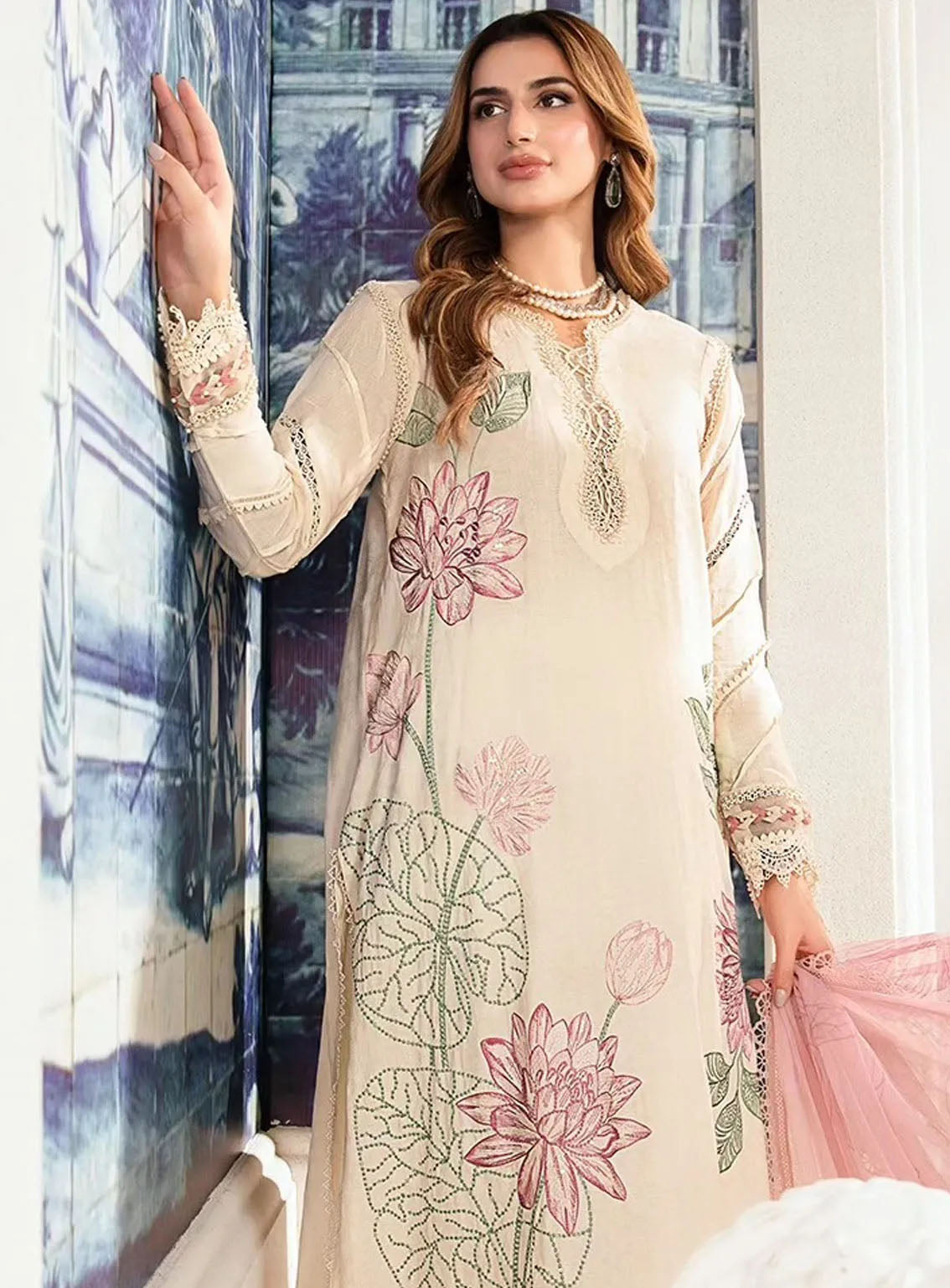 M Prints By Maria B Eid Embroidered Lawn 3 Piece Unstitched Suit MB24E2 1A M Prints By Maria B Eid Embroidered Lawn 3 Piece Unstitched Suit MB24E2 1A